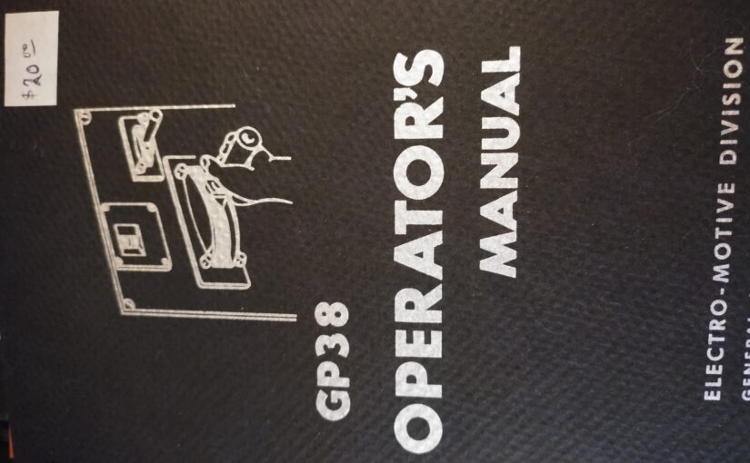 GP38 Operator’s Manual